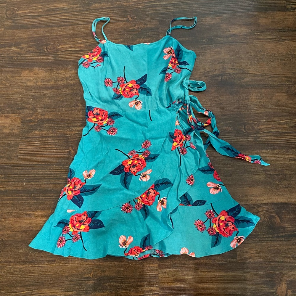 Express wrap dress. Like new.